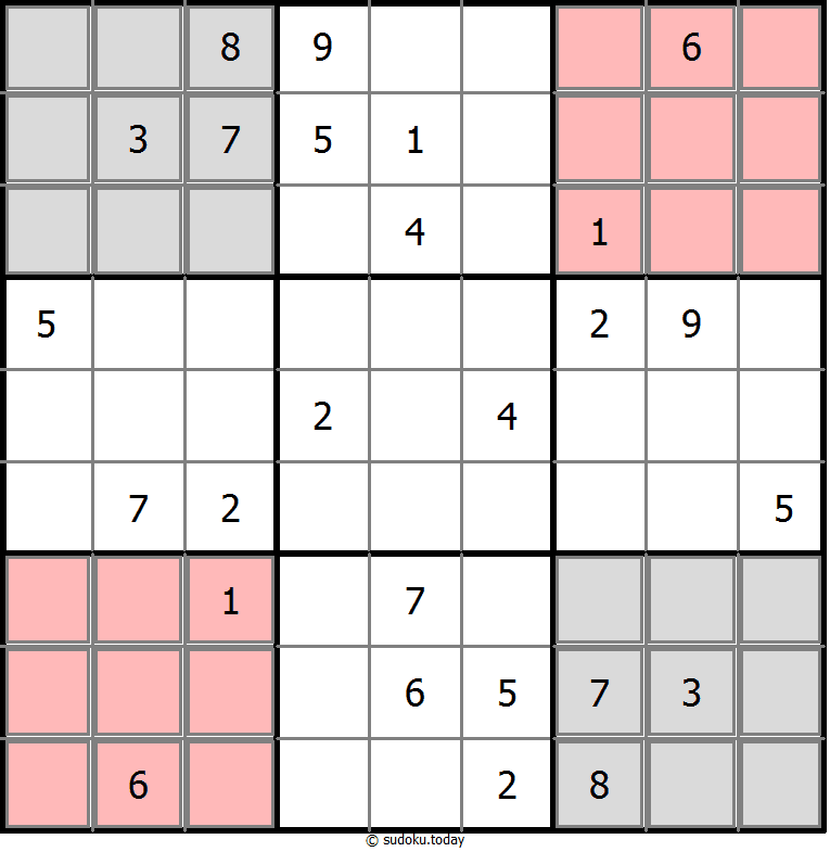 Sudoku espejo #15123