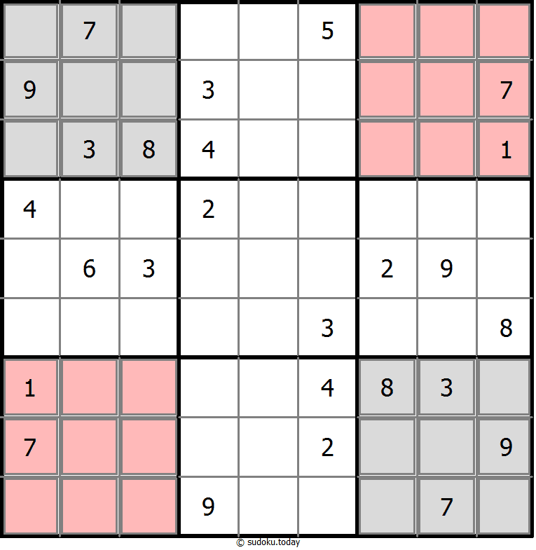 Sudoku espejo #15130