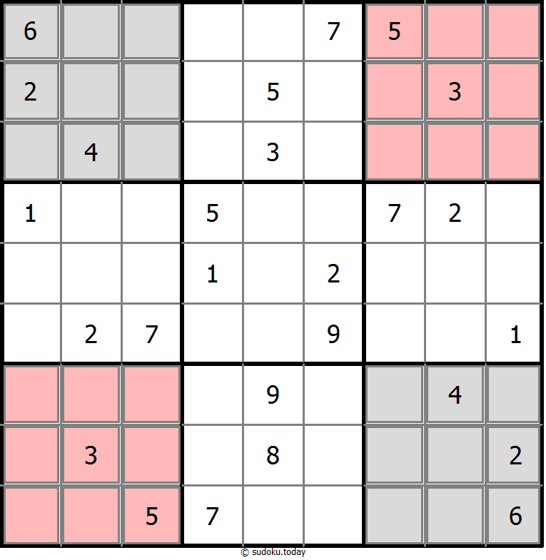 Sudoku espejo #15132
