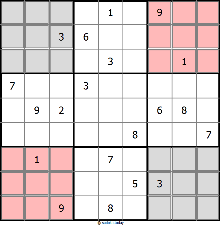 Sudoku espejo #15133