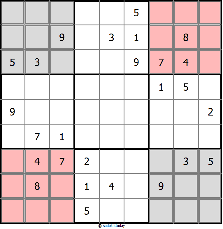 Sudoku espejo #15170