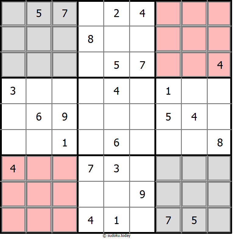 Sudoku espejo #15178