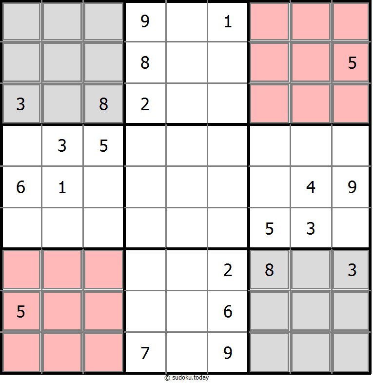 Sudoku espejo #15191
