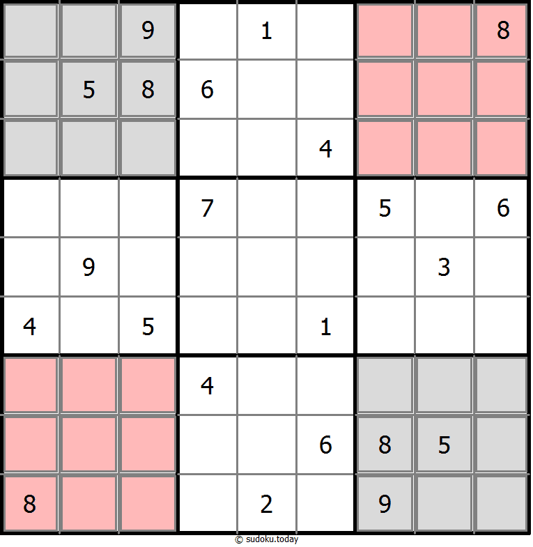 Sudoku espejo #15200