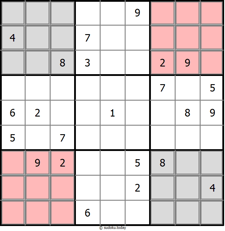 Sudoku espejo #15269