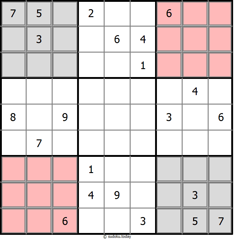 Sudoku espejo #15273