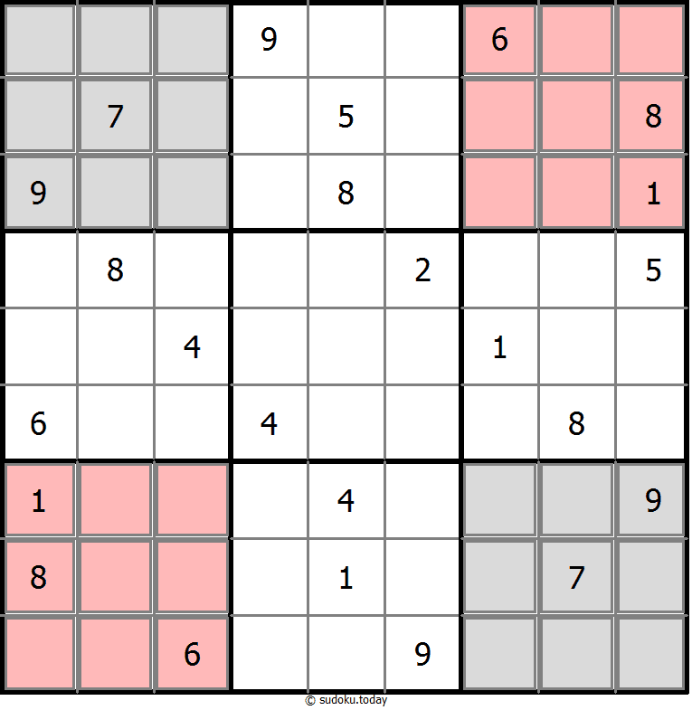 Sudoku espejo #15303