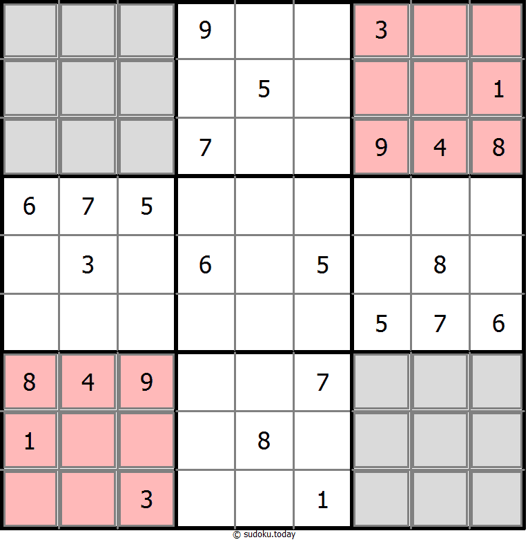 Sudoku espejo #15307