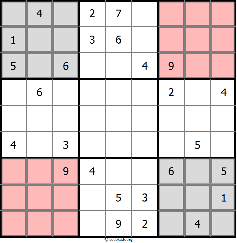 Sudoku espejo #15311
