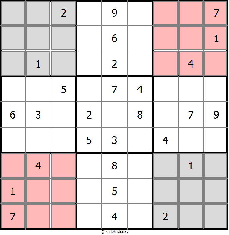 Sudoku espejo #15343