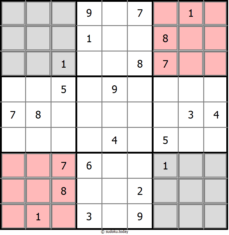 Sudoku espejo #15349