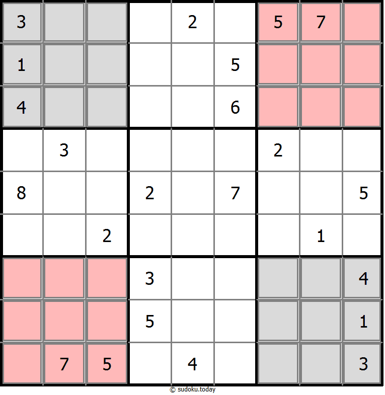 Sudoku espejo #15364