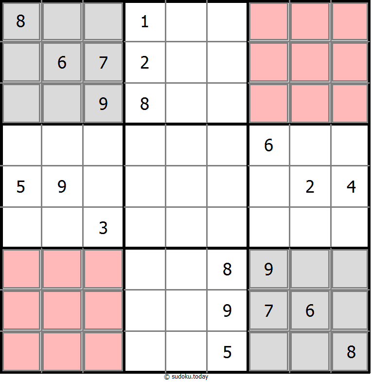 Sudoku espejo #15370