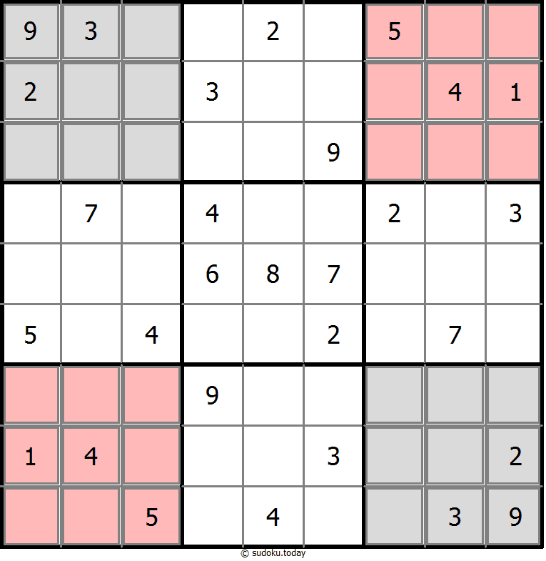 Sudoku espejo #15401