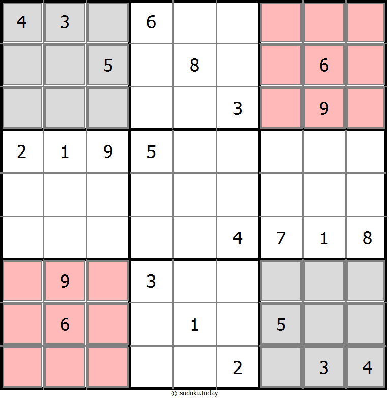 Sudoku espejo #15435