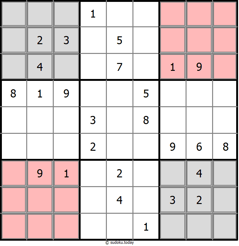 Sudoku espejo #15445