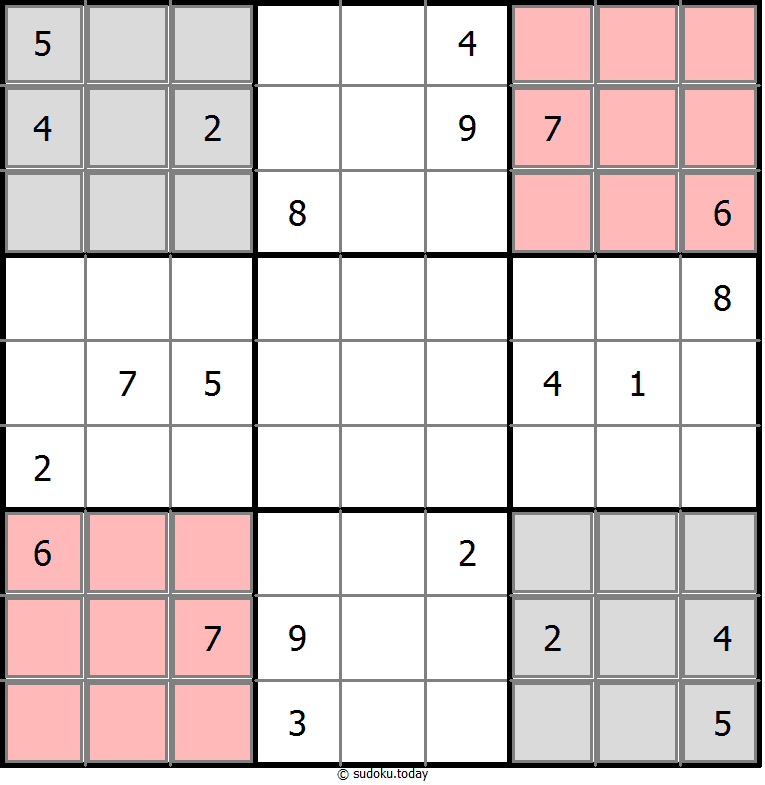 Sudoku espejo #15463