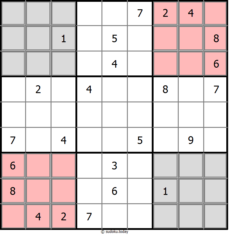 Sudoku espejo #15467