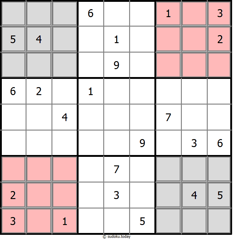 Sudoku espejo #15473
