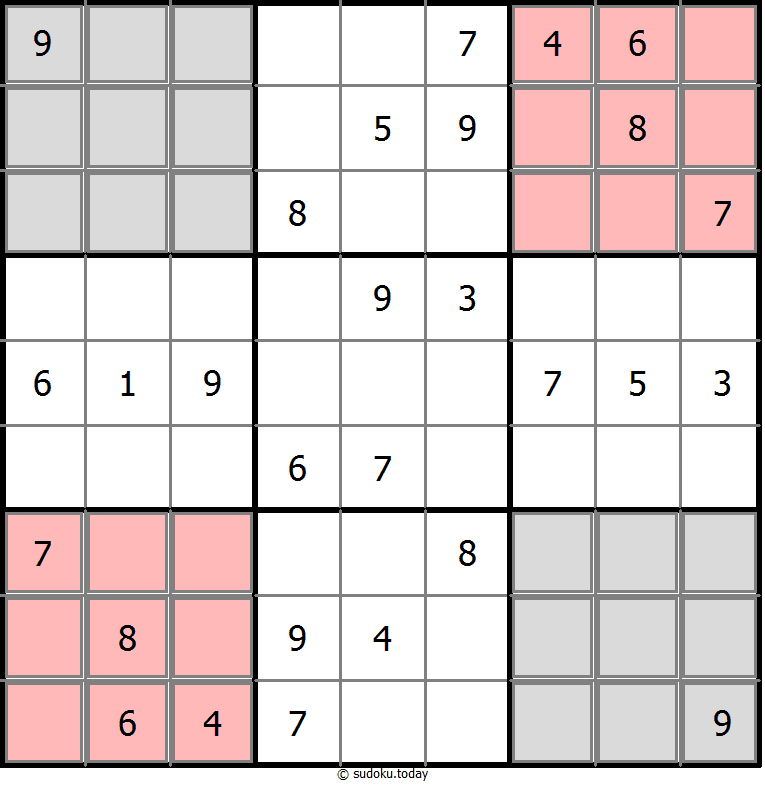 Sudoku espejo #15487