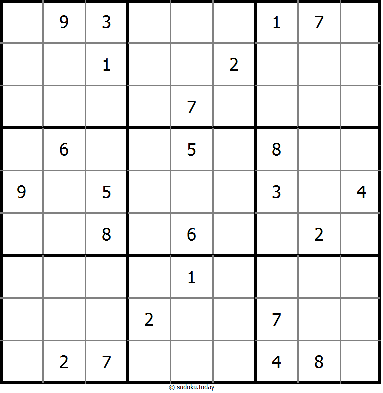Non-Consecutive Sudoku Dia 20 de noviembre de 2025