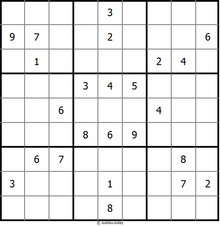 No Touch Sudoku Dia 26 de diciembre de 2025