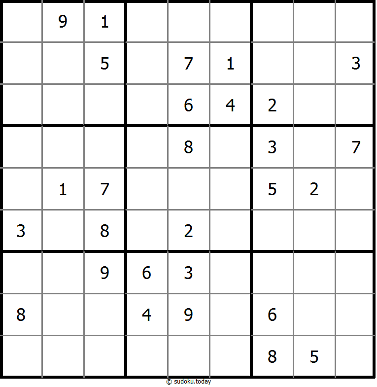 Sudoku sin contacto