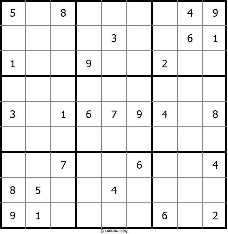 Sudoku sin contacto