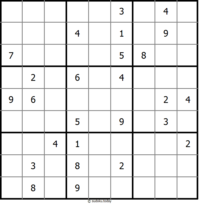 Sudoku sin contacto