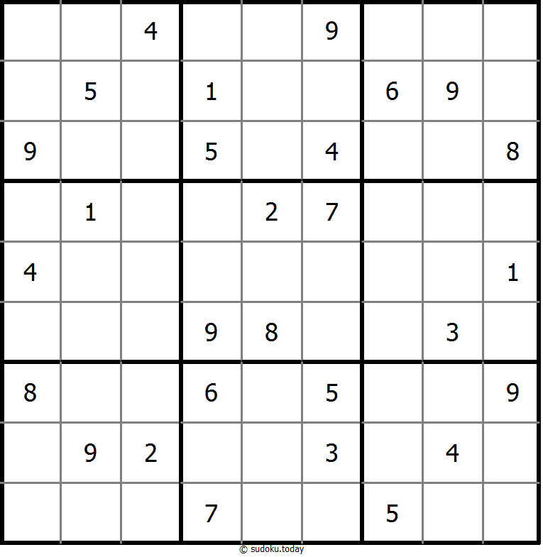 No Touch Sudoku Dia 04 de enero de 2026
