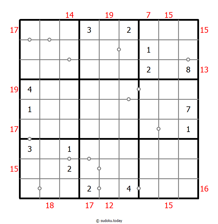 Hybrid Sudoku ( Consecutive Pairs + Sum Frame ) Dia 06 de enero de 2026
