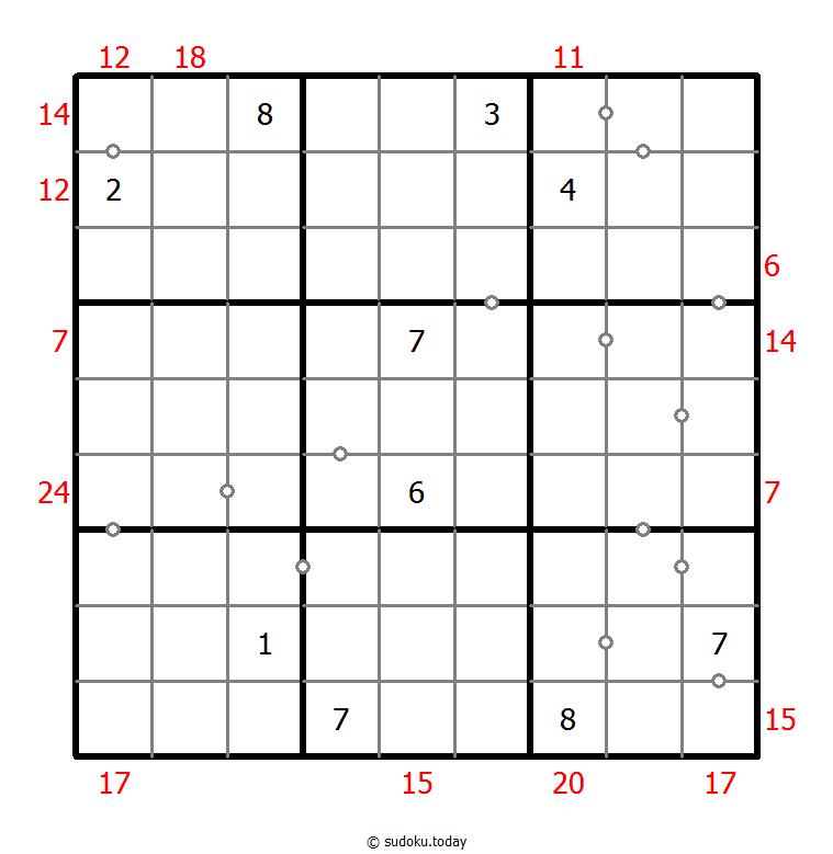 Hybrid Sudoku ( Consecutive Pairs + Sum Frame ) Dia 26 de enero de 2026