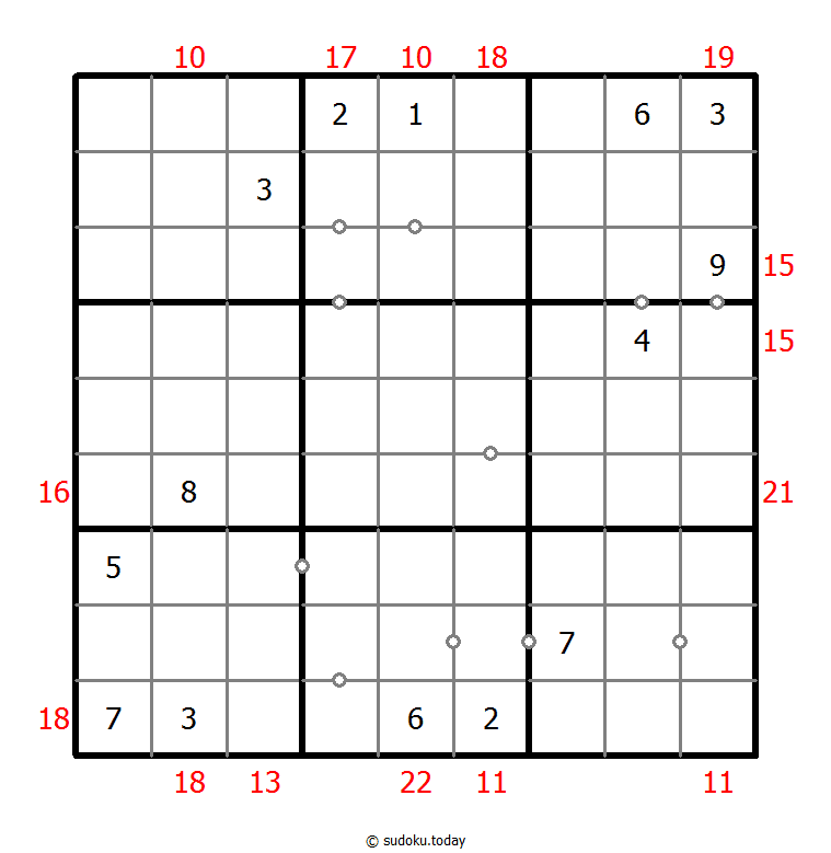 Hybrid Sudoku ( Consecutive Pairs + Sum Frame ) Dia 02 de noviembre de 2025