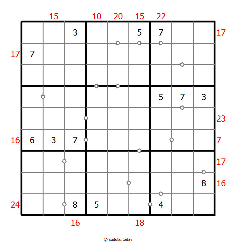 Hybrid Sudoku ( Consecutive Pairs + Sum Frame ) Dia 06 de enero de 2026