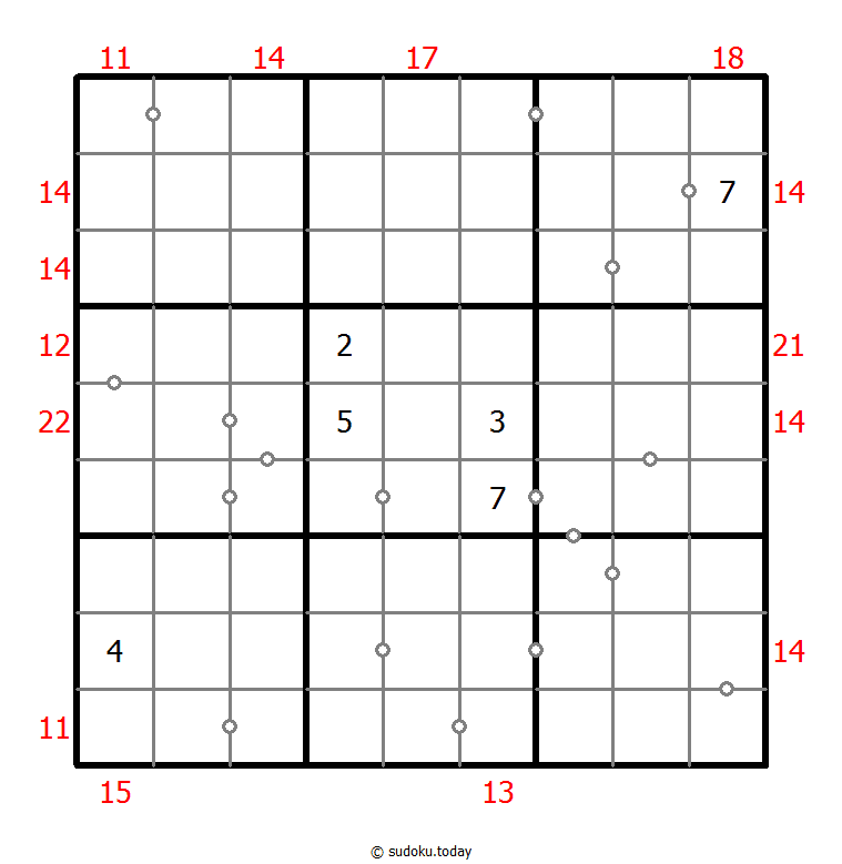 Hybrid Sudoku ( Consecutive Pairs + Sum Frame ) Dia 25 de diciembre de 2025