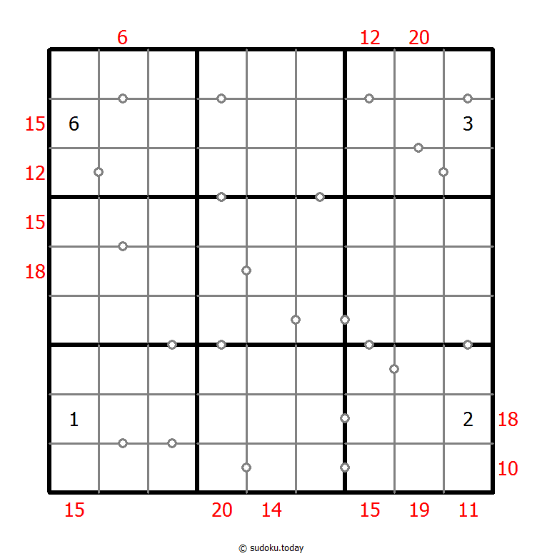 Hybrid Sudoku ( Consecutive Pairs + Sum Frame ) Dia 22 de noviembre de 2025