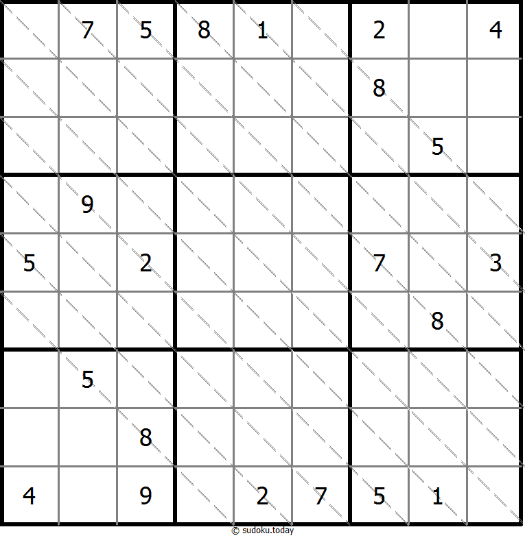 Sudoku de múltiples diagonales