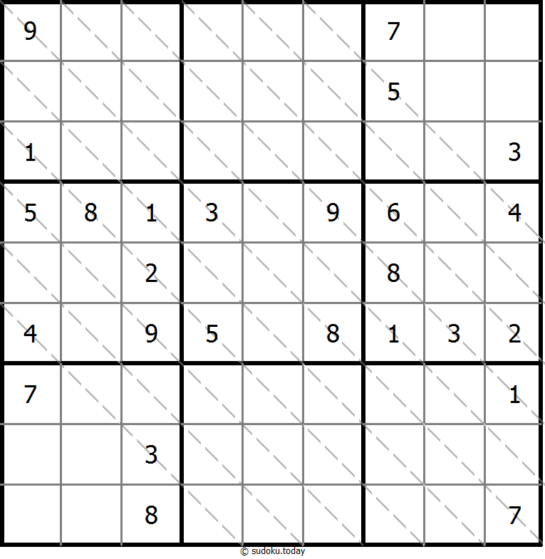 Sudoku de múltiples diagonales