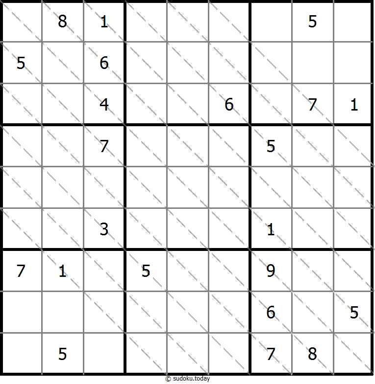 Sudoku de múltiples diagonales
