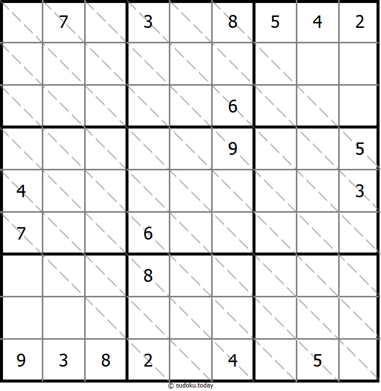 Sudoku de múltiples diagonales