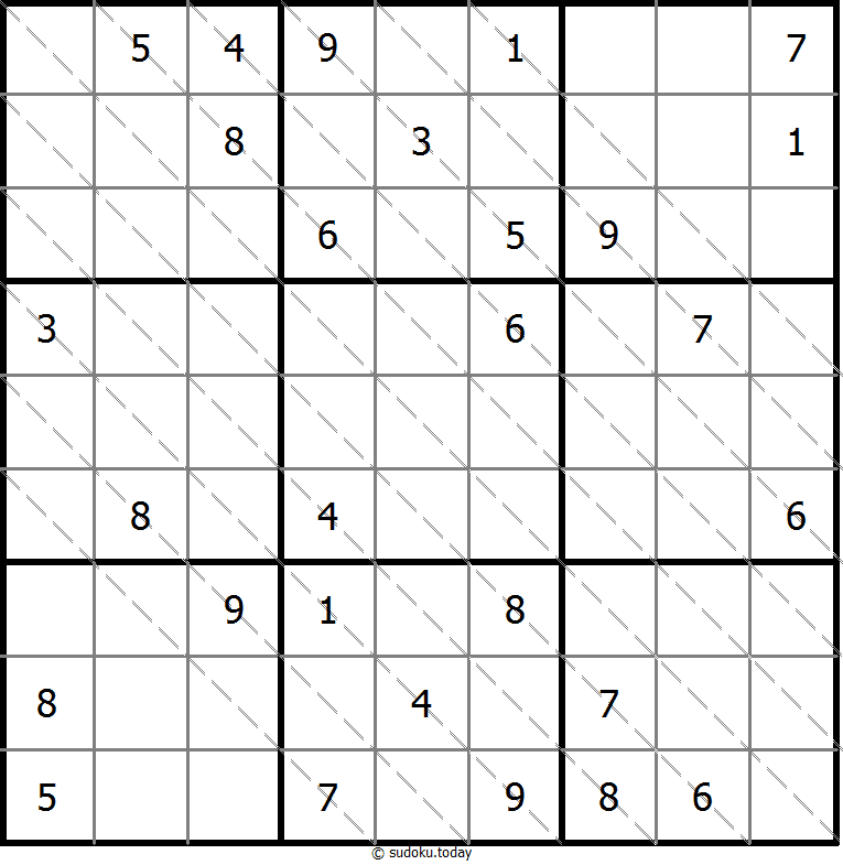 Sudoku de múltiples diagonales