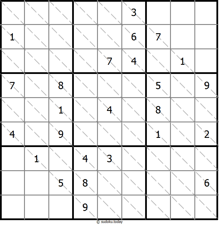 Sudoku de múltiples diagonales