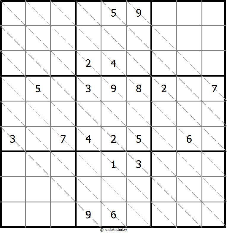 Multi Diagonal Sudoku Dia 11 de noviembre de 2025