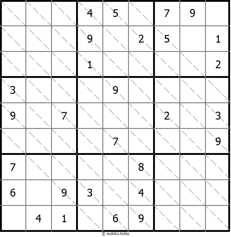 Sudoku de múltiples diagonales