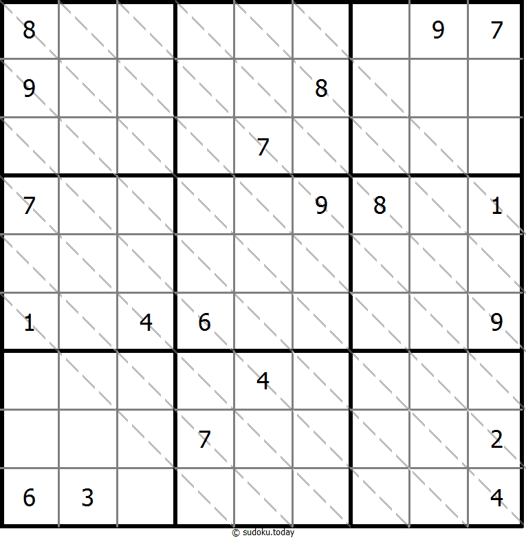 Multi Diagonal Sudoku Dia 17 de noviembre de 2025
