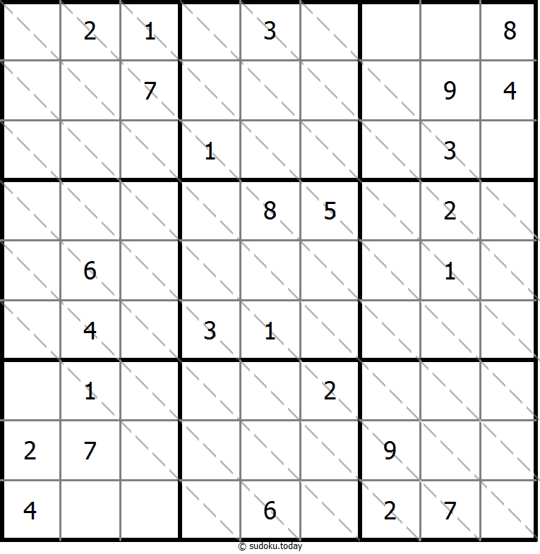 Sudoku de múltiples diagonales