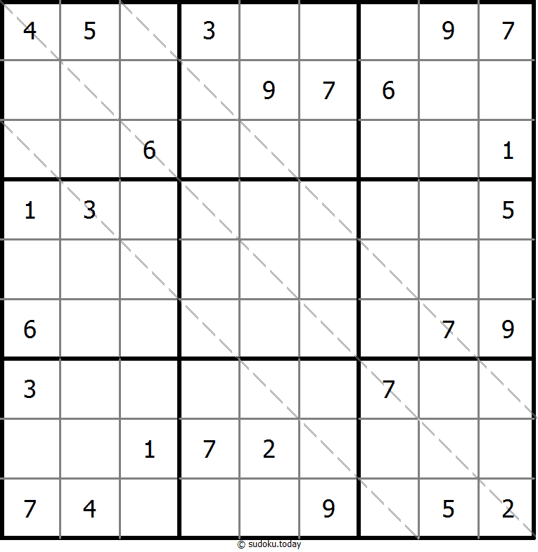 Sudoku de múltiples diagonales
