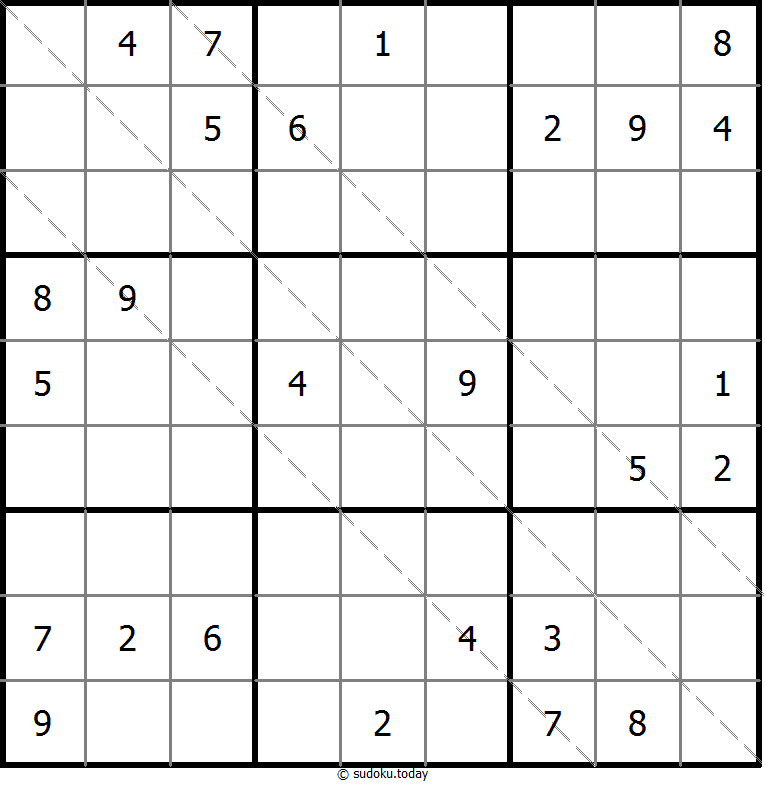 Sudoku de múltiples diagonales