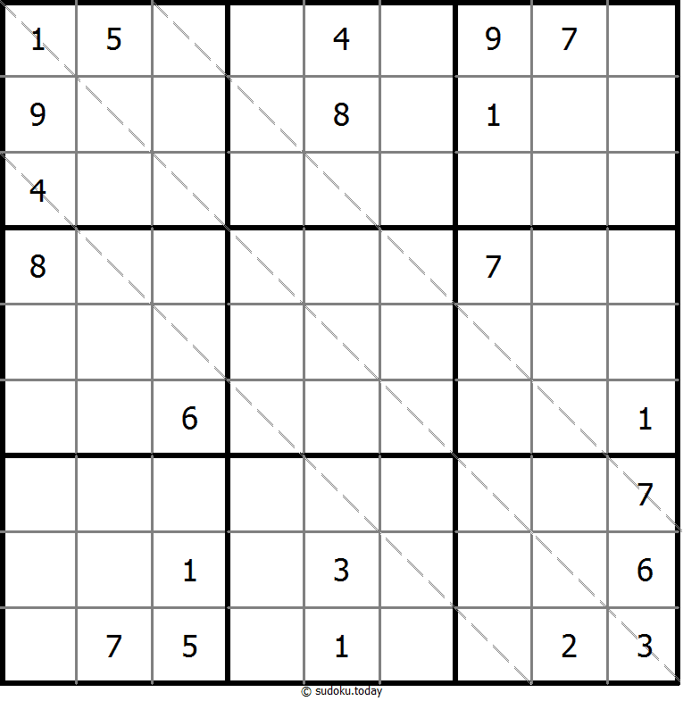 Sudoku de múltiples diagonales