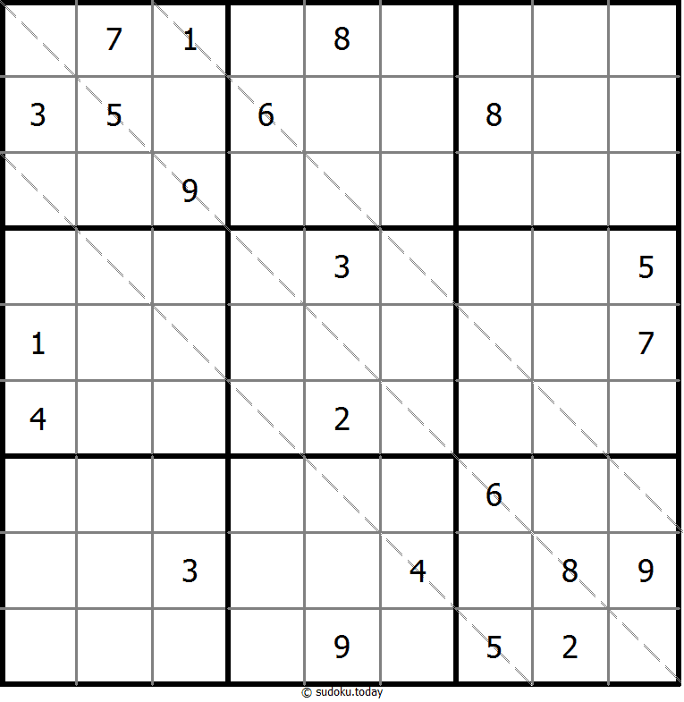 Sudoku de múltiples diagonales